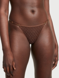 Женские трусики Victoria's Secret тонг 1159824207 (Коричневый XS)