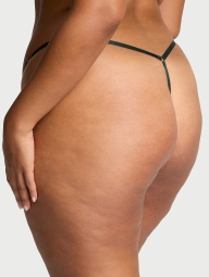 Кружевные трусики стринги Victoria's Secret 1159824238 (Зеленый XS)