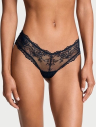 Кружевные трусики чики Victoria's Secret 1159824401 (Синий XS)