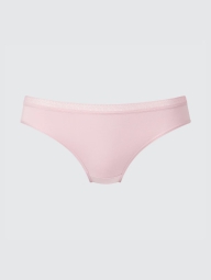 Женские трусики Uniqlo брифы с кружевом 1159824651 (Розовый XXL)