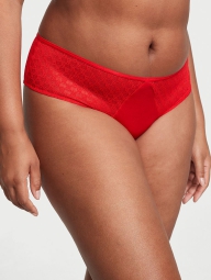 Кружевные трусики чики Victoria's Secret 1159824663 (Красный S)