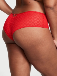 Кружевные трусики чики Victoria's Secret 1159824663 (Красный S)