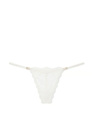 Кружевные трусики стринги Victoria's Secret 1159825968 (Молочный S)