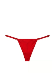 Женские гладкие трусики стринги Victoria's Secret 1159828461 (Красный L)