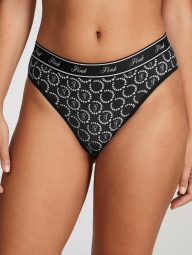 Женские трусики бразильяны Victoria's Secret Pink 1159826182 (Черный S)