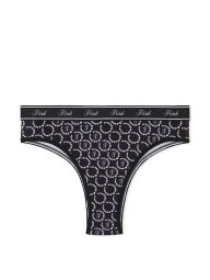 Женские трусики бразильяны Victoria's Secret Pink 1159826182 (Черный S)