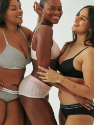 Женские трусики Victoria's Secret хипхагеры 1159826406 (Черный S)