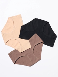 Женские трусики Uniqlo хипхаггеры 1159826684 (Черный XXL)