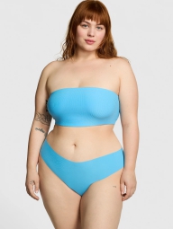Бесшовные трусики тонг Victoria's Secret Pink 1159827139 (Голубой XL)