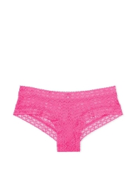 Сітчасті трусики чики Victoria&#39;s Secret Pink з візерунком 1159827297 (Рожевий XXL)