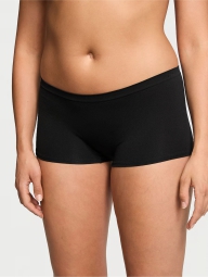 Бесшовные трусики шортики Victoria's Secret Pink 1159828293 (Черный L)