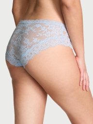 Женские кружевные трусики хипхаггеры Victoria's Secret 1159828313 (Голубой XS)