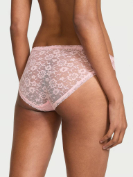 Кружевные трусики бикини Victoria's Secret 1159830800 (Розовый S)