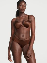 Женские гладкие трусики чики Victoria's Secret 1159831054 (Коричневый XL)