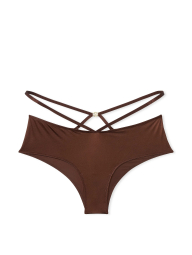Женские гладкие трусики чики Victoria's Secret 1159831054 (Коричневый XL)