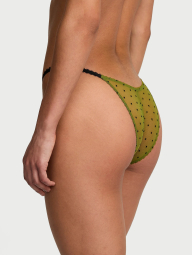 Сітчасті трусики бразилії Victoria's Secret 1159831090 (Зелений XL)