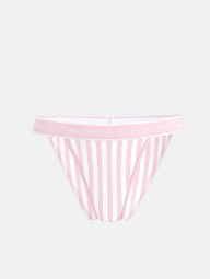 Бавовняні трусики танга Victoria's Secret з принтом 1159831110 (рожевий S)