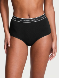 Жіночі трусики Victoria's Secret брифи з логотипом 1159831197 (Чорний XL)