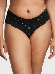 Бесшовные трусики хипхаггеры Victoria's Secret 1159831209 (Черный XXL)