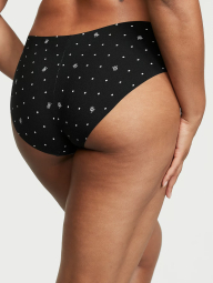 Бесшовные трусики хипхаггеры Victoria's Secret 1159831209 (Черный XXL)