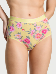 Жіночі трусики Victoria's Secret брифи з логотипом 1159831260 (Жовтий XL)