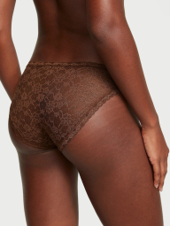 Кружевные трусики бикини Victoria's Secret 1159831395 (Коричневый M)
