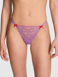 Жіночі трусики стрінги Victoria's Secret Pink 1159832167 (Фіолетовий S)