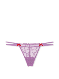Жіночі трусики стрінги Victoria's Secret Pink 1159832167 (Фіолетовий S)