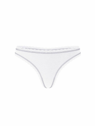 Женские трусики тонг Victoria's Secret 1159832427 (Белый S)