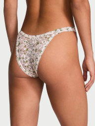 Кружевные трусики бразильяны Victoria's Secret 1159832660 (Розовый M)