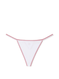 Женские трусики стринги Victoria's Secret с отделкой в ​​виде сердец 1159832671 (Белый M)