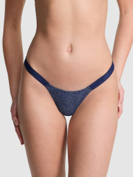 Стильные трусики тонг Victoria's Secret Pink 1159832679 (Синий XL)