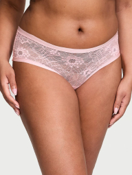 Кружевные трусики чики Victoria's Secret бесшовные края 1159833354 (Розовый S)
