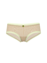 Женские сетчатые трусики чики Victoria's Secret Pink с подвеской 1159834370 (Бежевый M)