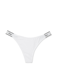 Стильні трусики тонг Victoria's Secret Pink 1159833465 (Білий M)
