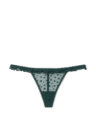 Женские трусики стринги Victoria's Secret Pink 1159833547 (Зеленый L)