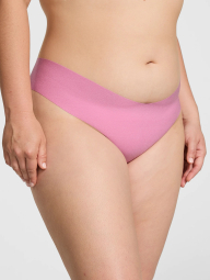 Бесшовные трусики тонг Victoria's Secret Pink 1159833726 (Розовый XXL)