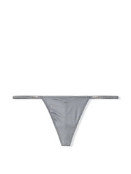 Трусики зі стразами Victoria's Secret стрінги 1159834229 (Сірий L)