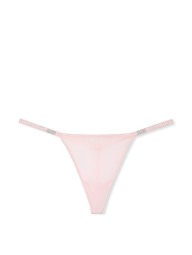 Трусики со стразами Victoria's Secret стринги 1159834223 (Розовый L)