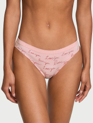 Женские трусики бикини Victoria's Secret с принтом 1159834128 (Розовый XL)