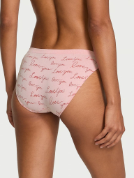 Женские трусики бикини Victoria's Secret с принтом 1159834128 (Розовый XL)