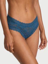 Кружевные трусики чики Victoria's Secret 1159834263 (Синий S)