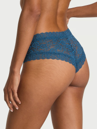Кружевные трусики чики Victoria's Secret 1159834263 (Синий S)