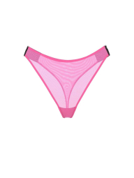 Женские сетчатые трусики тонг Victoria's Secret Pink 1159834384 (Розовый XS)