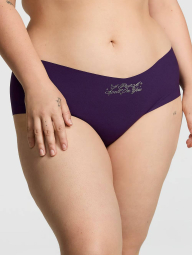 Женские бесшовные трусики чики Victoria's Secret Pink 1159834817 (Фиолетовый S)