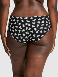 Бесшовные трусики хипхаггеры Victoria's Secret Pink 1159835018 (Черный XXL)