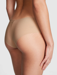 Женские бесшовные трусики чики Victoria's Secret Pink 1159835031 (Бежевый L)