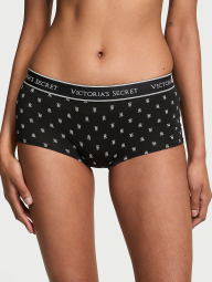 Женские трусики шортики Victoria's Secret 1159835222 (Черный S)