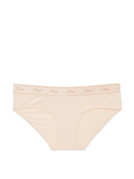 Женские трусики Victoria's Secret Pink хипхаггеры 1159835238 (Бежевый L)