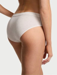 Женские хлопковые трусики Victoria's Secret хипхаггеры 1159835243 (Серый L)